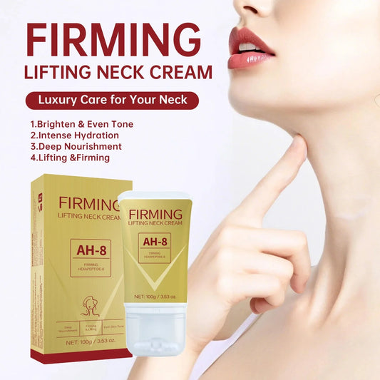 Neck Firming Roller Cream with roller applicator for easy application and deep nourishment