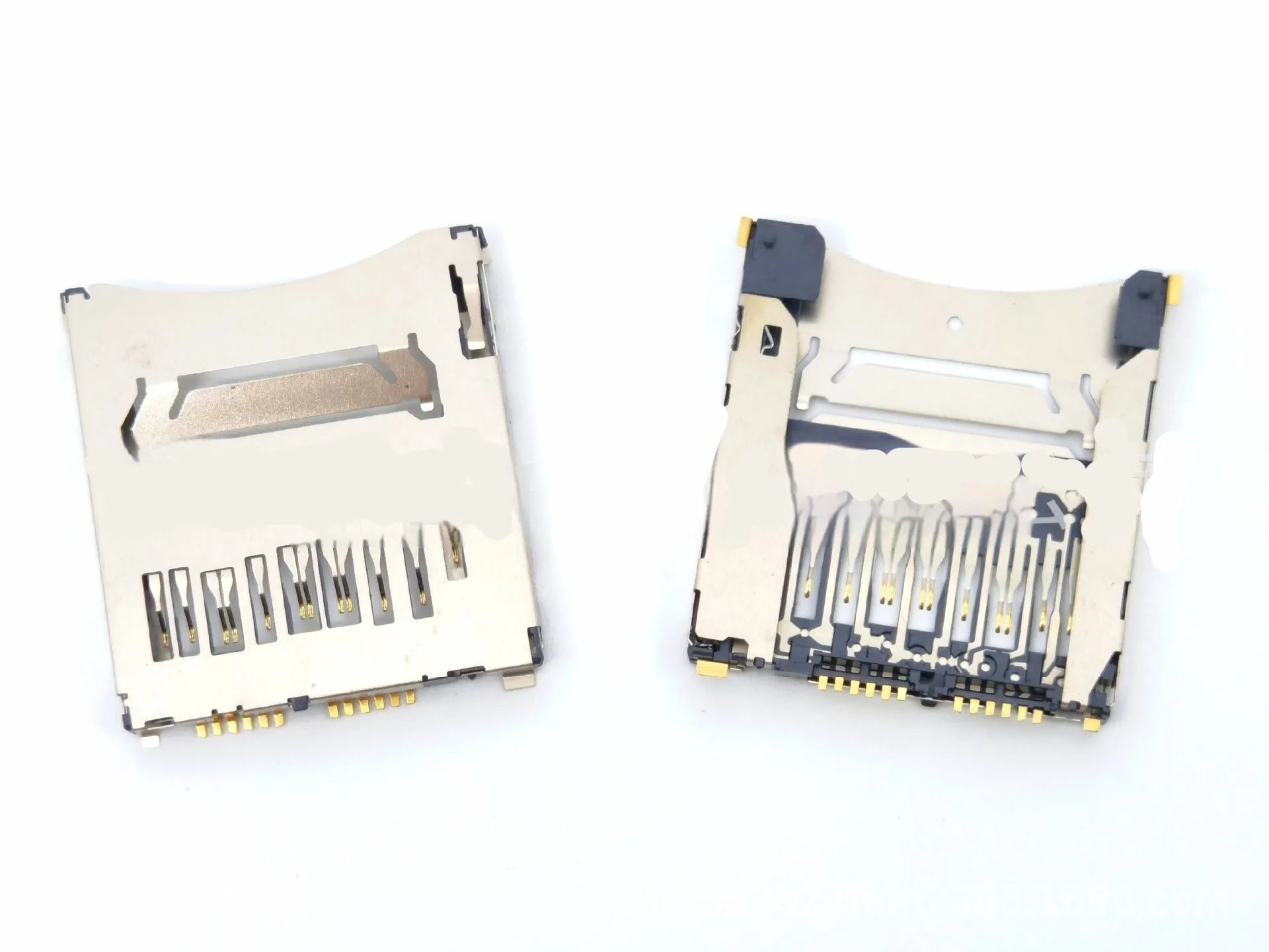 Alloy camera memory card slot replacement part showing high foot and low foot height options