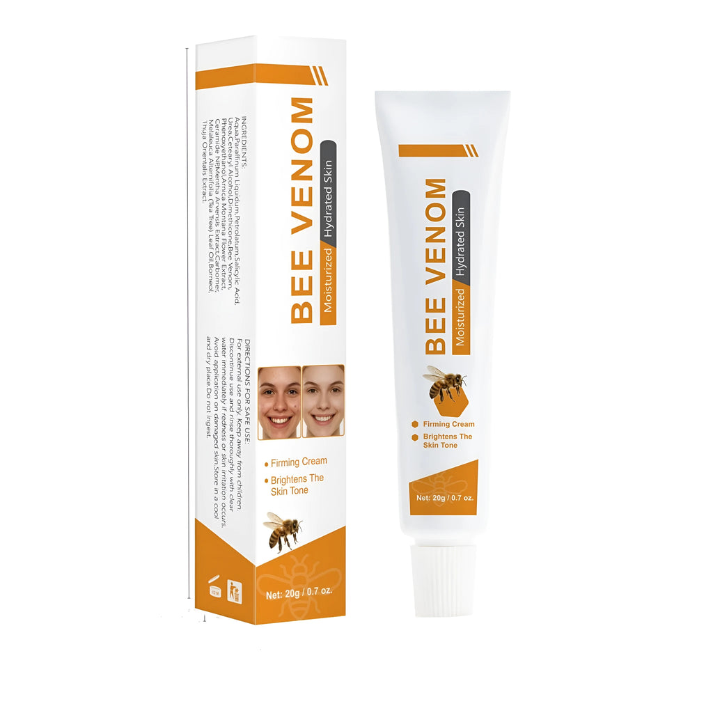20g bee facial cream container with universal beauty skincare product