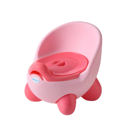 Dandan Children's Cartoon Toilet in blue, 30cm high PP potty with removable 500ml pot for toddler training