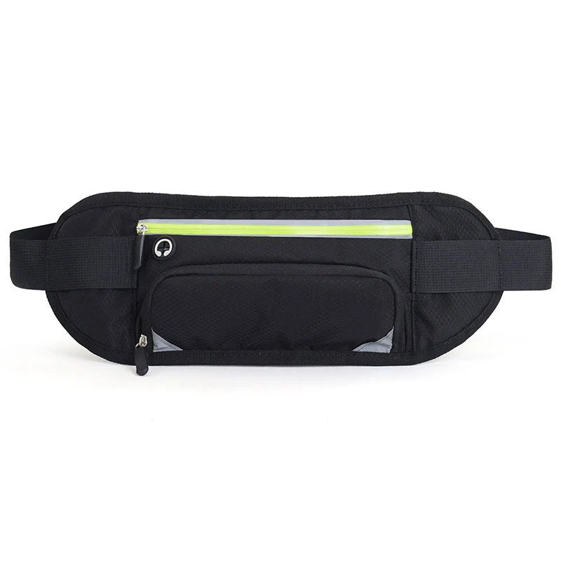 Multifunctional running waist bag sports belt in various colours, adjustable and waterproof