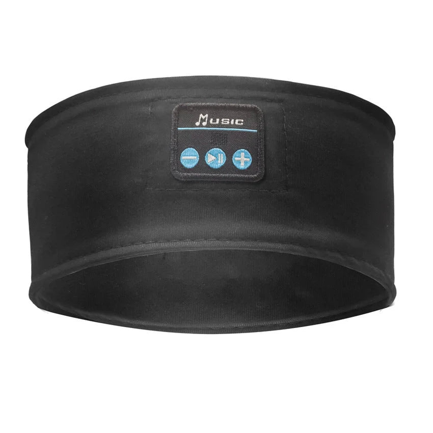 Wireless eye mask with Bluetooth headset in pink, black, grey, rose red, and lake blue options