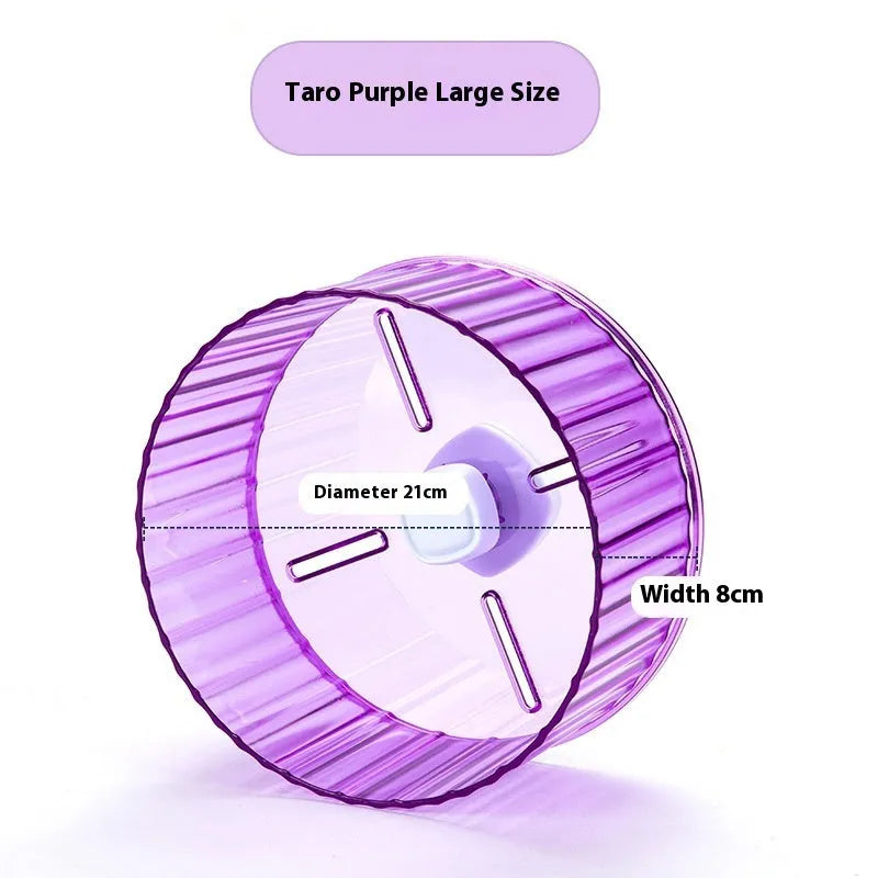 Parrot wheel running toy bird treadmill exercise wheel in plastic with multiple colour options