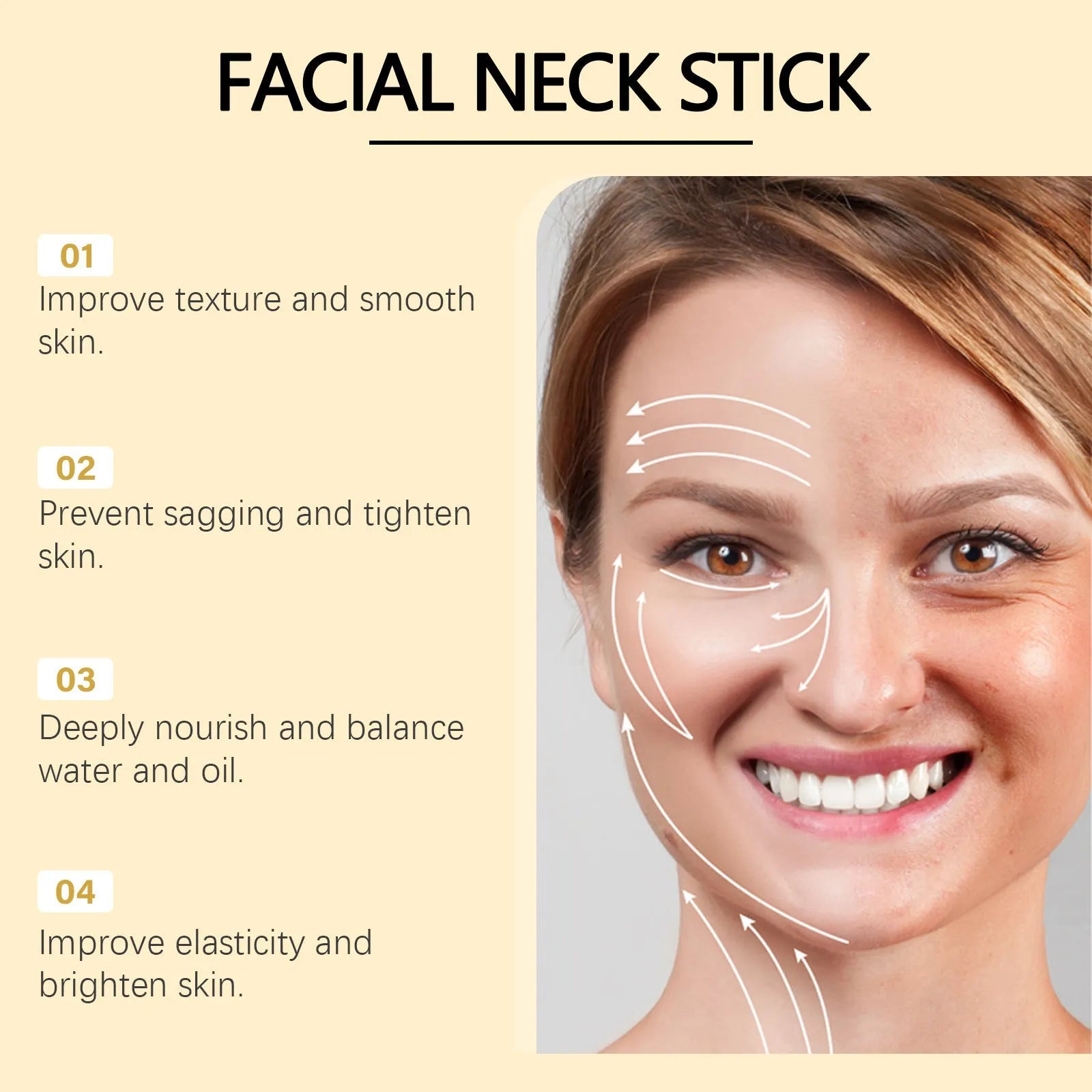 30g moisturising facial essence stick with vitamin E and botanical extracts
