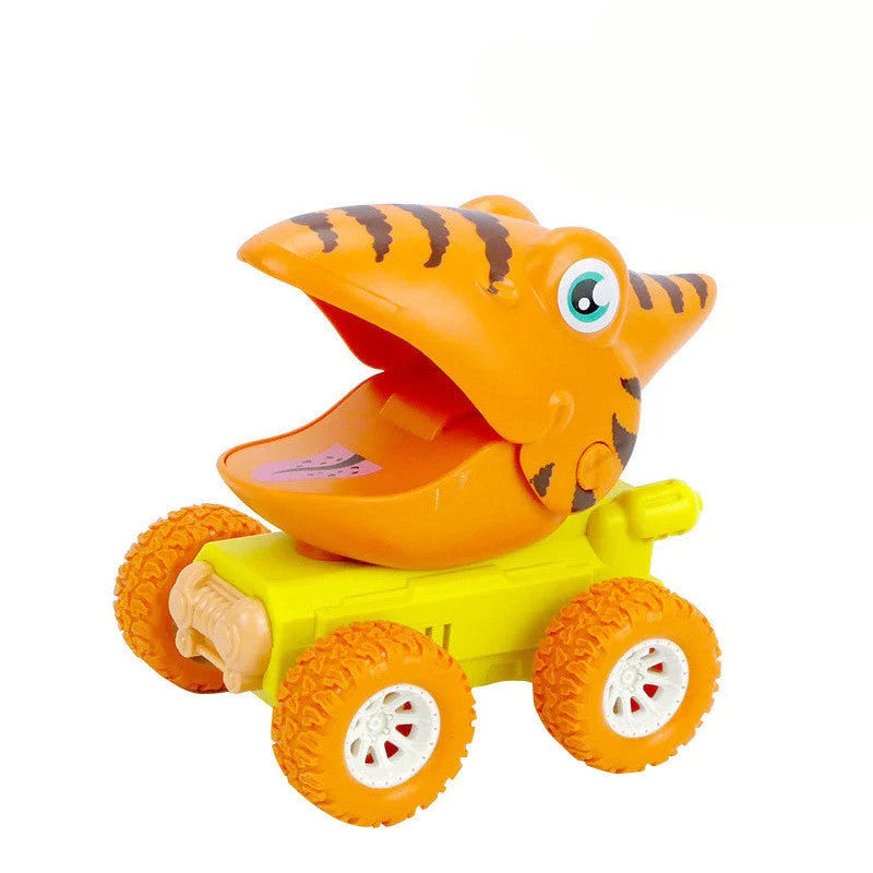 Dinosaur Push Car Sliding Animal Toy Car in various designs for children's play
