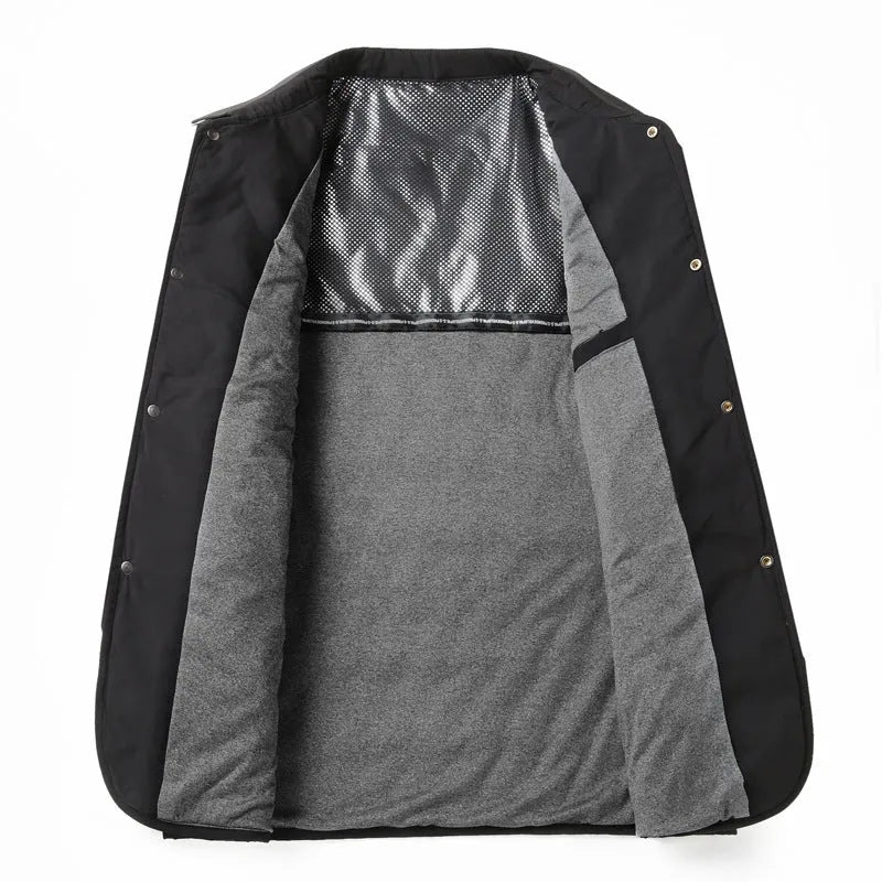 Men's lightweight diamond lattice cotton-padded jacket in black, gray green, and navy blue for autumn winter