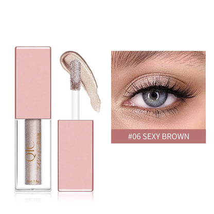 Liquid Eyeshadow with crushed diamond effect in various shades for a glamorous look