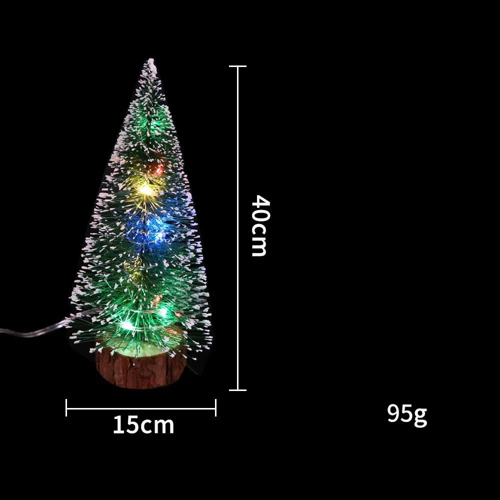 Mini Christmas Tree LED Lights in various sizes with colourful or warm light options