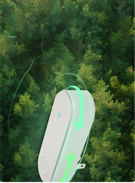 Mini Negative Ion Air Purifier in various colors for clean indoor air