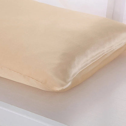 Luxury satin ice silk pillowcase in multiple colours for a cooler sleep