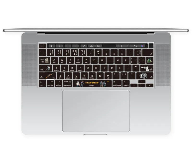 Colourful TPU keyboard protective film for 13.3-inch Apple MacBook Pro Air laptop