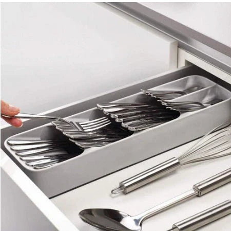 Drawer Storage Box with separate compartments for efficient kitchen organisation