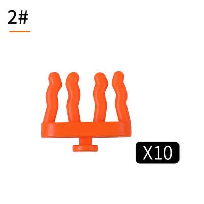 Plastic stackable toolbox shelf organiser with side by side arrangement options