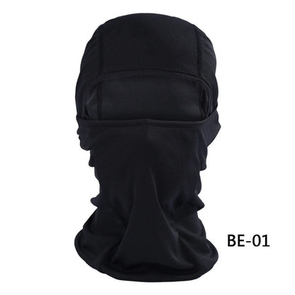 Breathable balaclava in black, grey, and sand colour for tactical and outdoor use