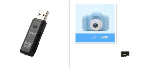 Playful X2 HD Mini Digital Camera for Kids with Durable Silicone Body, Vibrant Display, and Creative Filters