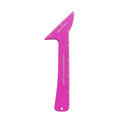 Reusable 3-in-1 eyeliner and contour stencil tool for hooded eyes in LaserFX or pink.