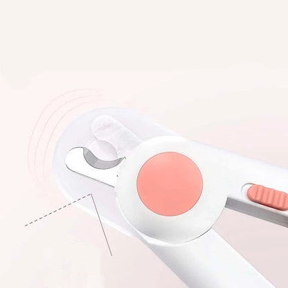 LED Light-Emitting Professional Pet Nail Clippers for Dogs and Cats
