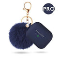 Silicone earphone protective cover clamshell case for AirPods third generation solid colour selection