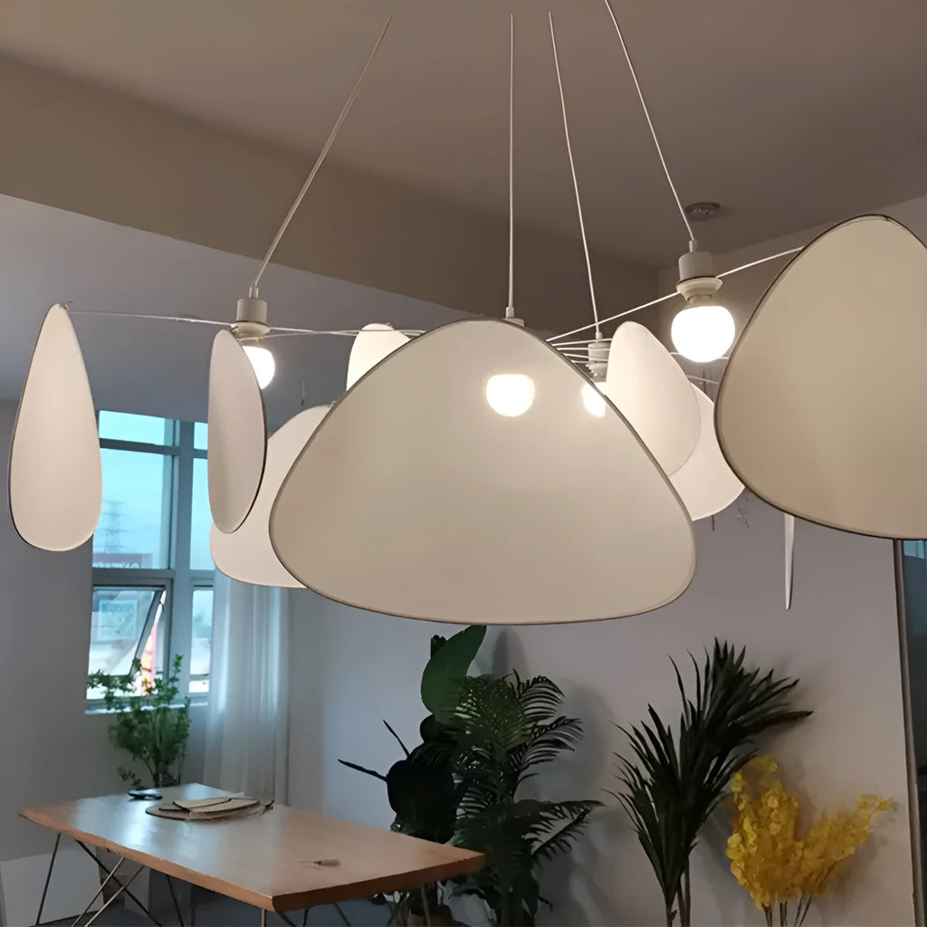 Modern simple copper crystal branch ceiling lamp 100cm diameter iron frame for living room dining room