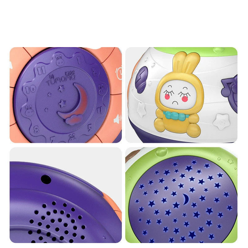 Starry Sky Night Light Projector with soothing lights and sounds for children's bedrooms