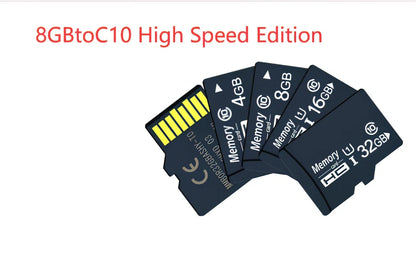 Blue children's HD digital waterproof camera, 80x60mm size, 2.3-inch screen, 65g weight for kids' outdoor photography