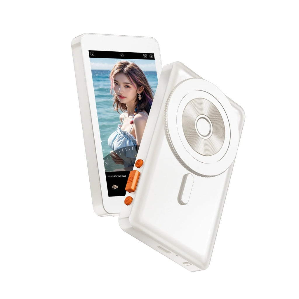 RK X40E Ultra wireless magnetic multi-monitoring device with 4-inch screen in black plastic