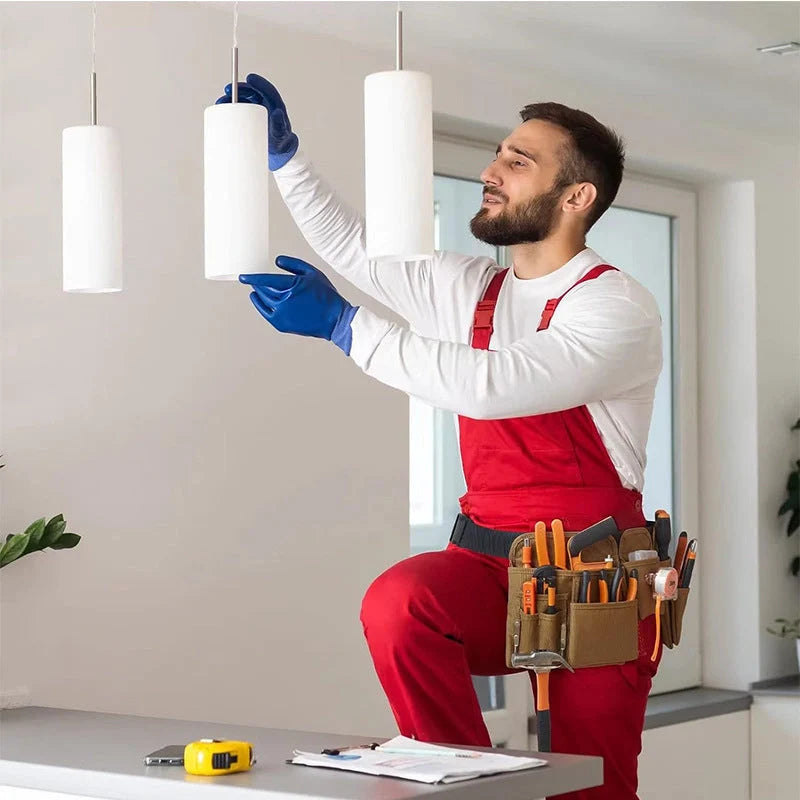 Adjustable Tool Belt in 900D Oxford Cloth, available in pink and khaki