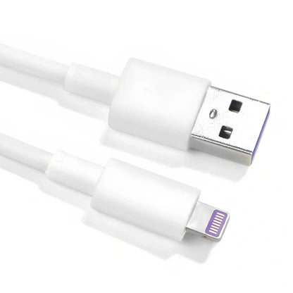 1m 5A fast charging data cable with Type C connector for Android Huawei phones, black PVC build, 40g weight