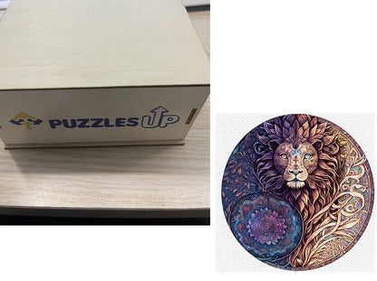 Animal Puzzle Puzzlesup A3 Size With The Box - Detailed wooden puzzle for creative minds