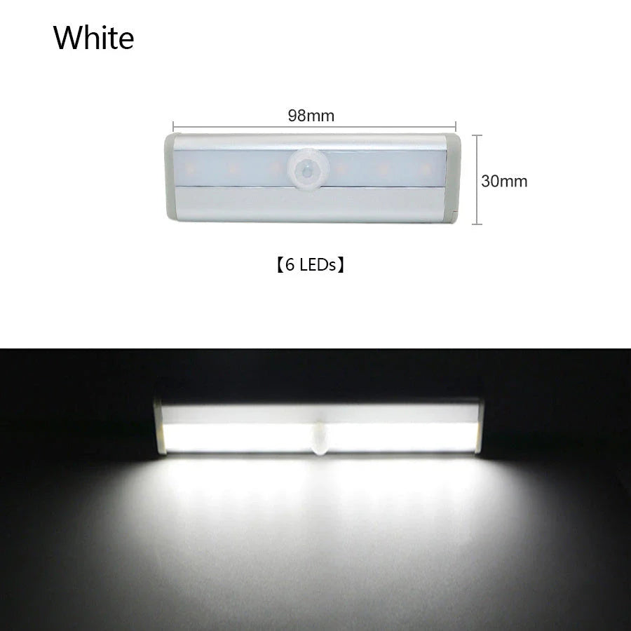 LED Cabinet Body Induction Lamp with motion sensor for automatic lighting