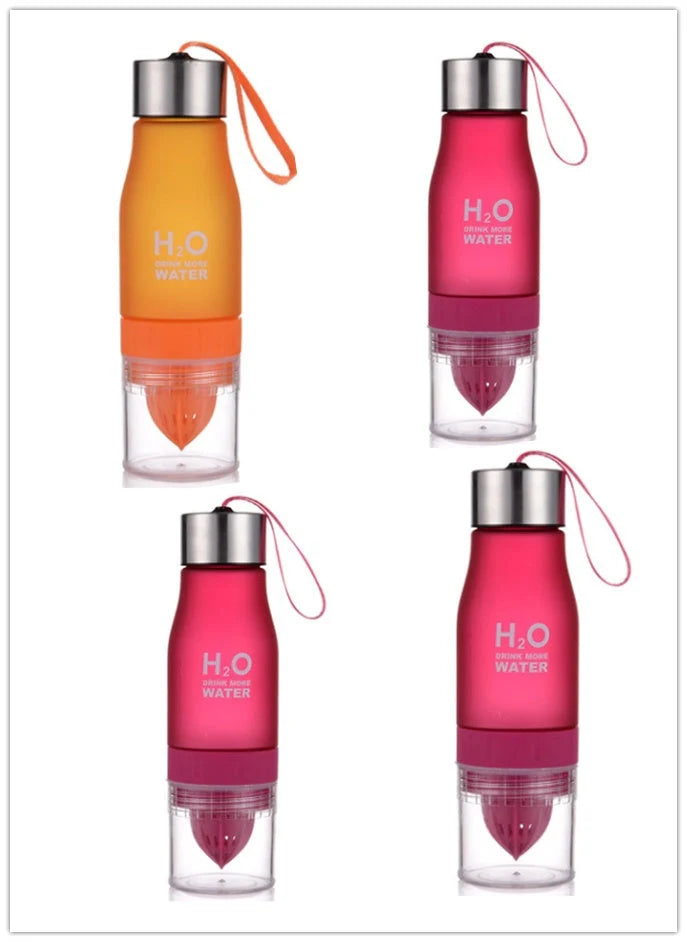 Frosted Plastic Lemon Cup in various colours, BPA-free, 650ml capacity