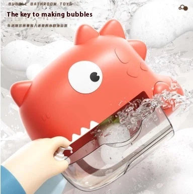 Baby Bath Toys Bubble Music Machine in various colors, creating bubbles and playing music for bath time fun.