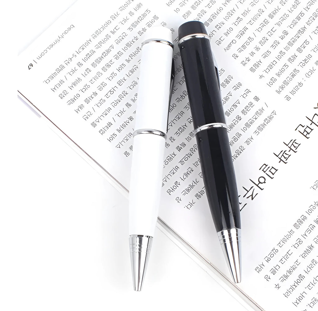 Multi-function U disk pen metal pen laser pointer USB 3.0 flash drive 16GB black