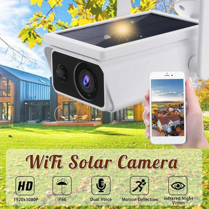 Waterproof solar-powered 1080p camera with gun-style design for outdoor adventures in New Zealand