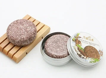 Natural Plant Shampoo Bar with essential oils for nourishing hair care