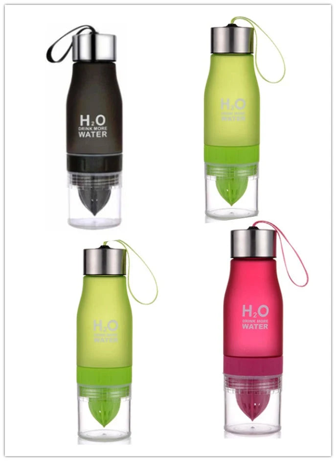 Frosted Plastic Lemon Cup in various colours, BPA-free, 650ml capacity