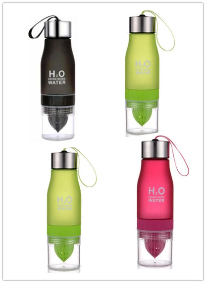 Frosted Plastic Lemon Cup in various colours, BPA-free, 650ml capacity