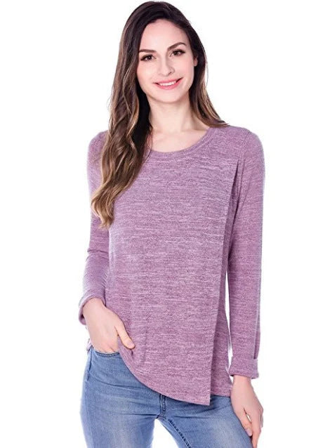 100% cotton maternity loose-fit top in various colours and sizes