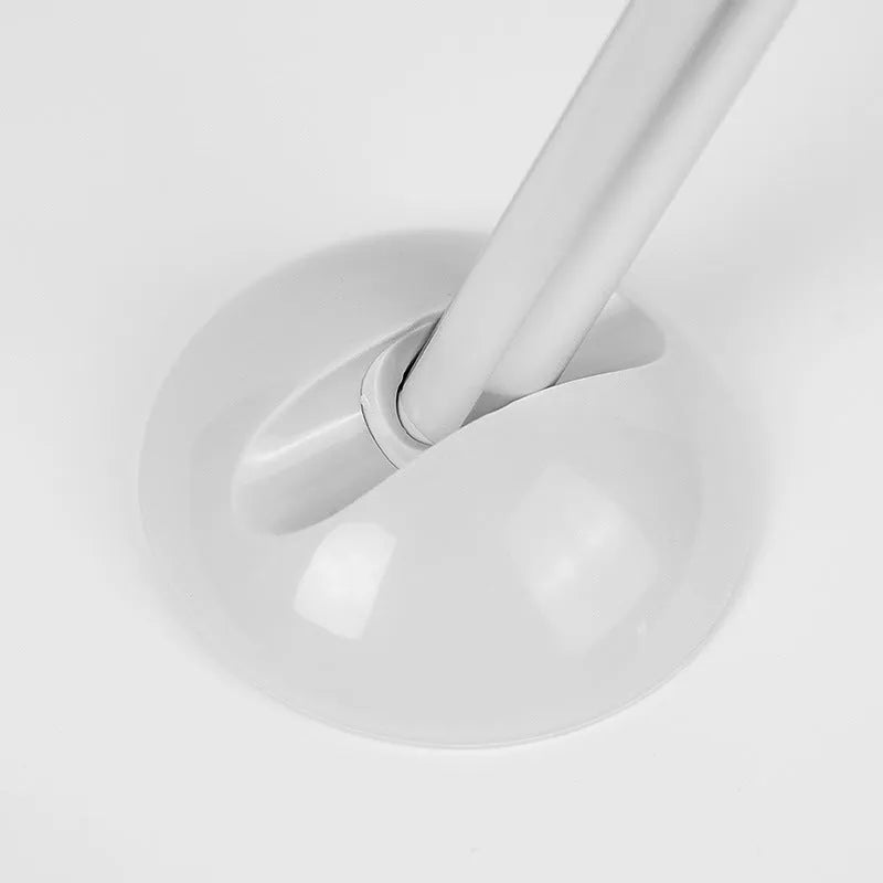 LED mirror lamp with remote control showing dimmable white illumination around vanity mirror
