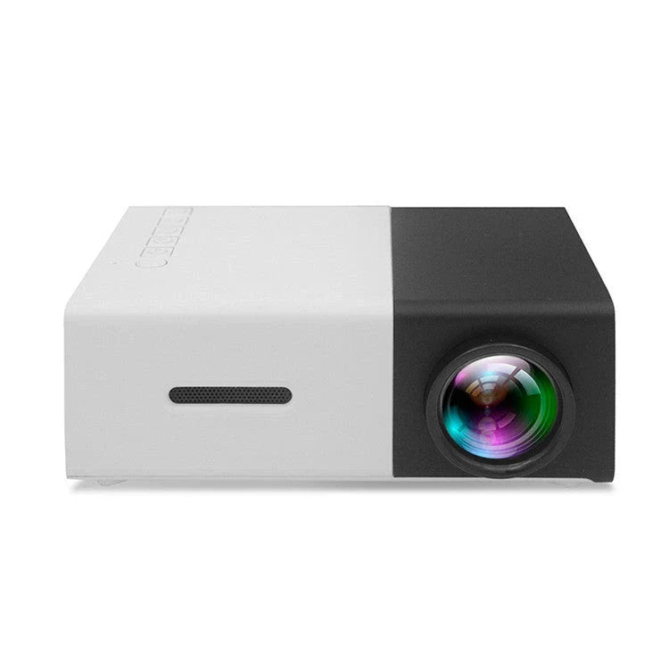 Portable home cinema mini projector with 3D HD LED display, HDMI, USB, and 1080P resolution