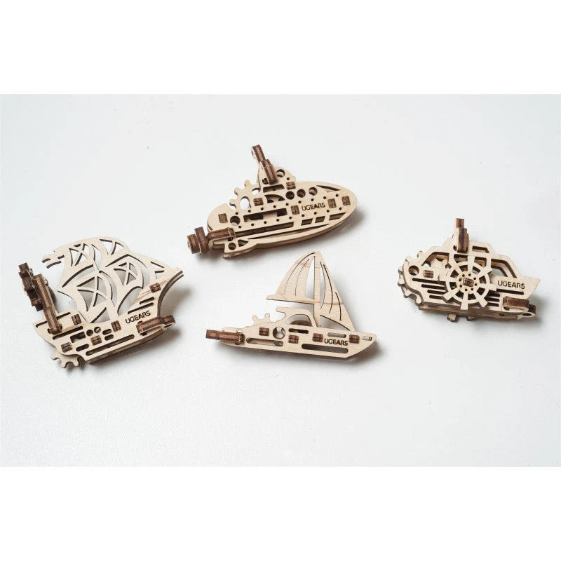 Wooden Fingertip Rubik Cube puzzle with various themes