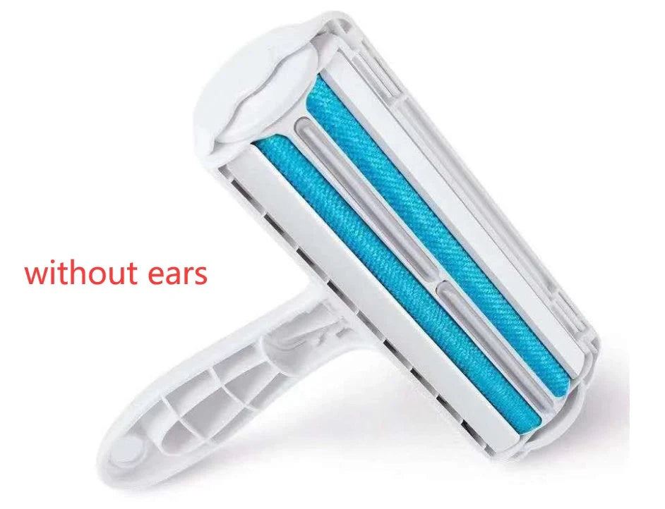 Durable ABS pet hair remover tool with 2-way design for efficient cleaning