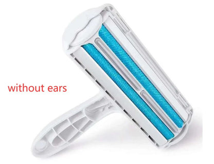 Durable ABS pet hair remover tool with 2-way design for efficient cleaning