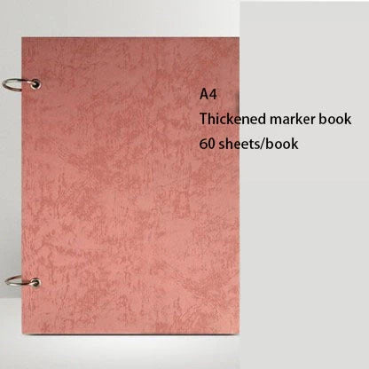 Sketchbook Freehand Sketchbook with open marker paper in various sizes and colours