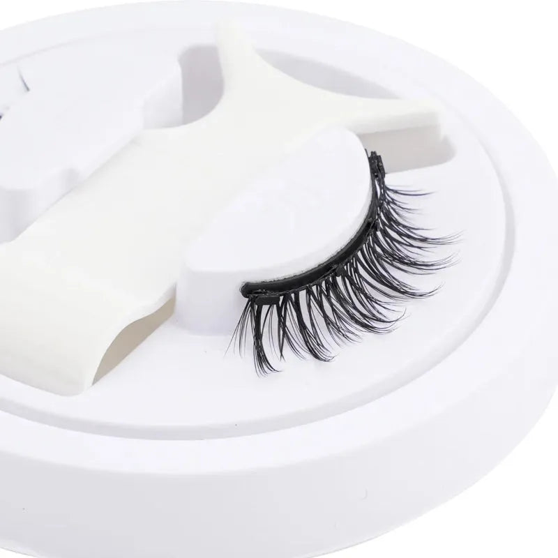 1 pair of magnetic eyelashes handmade fluffy faux mink lashes in style 10D01 or 10D02