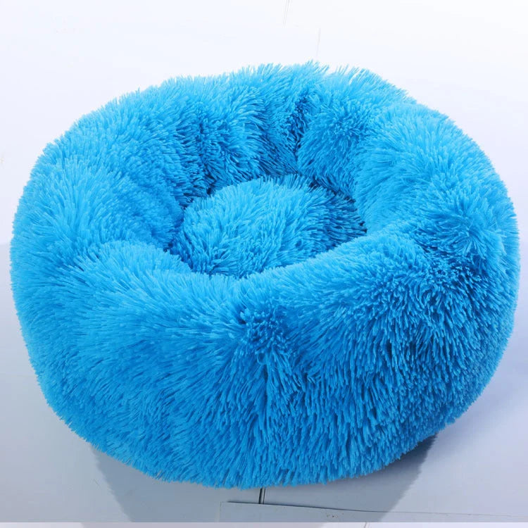 Plush pet nest in various colours and sizes for ultimate pet comfort