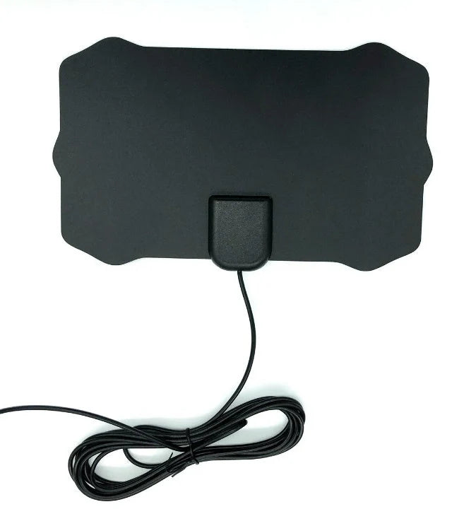 Mini Digital TV Antenna DVB-T2 with adhesive back and 3m coaxial cable
