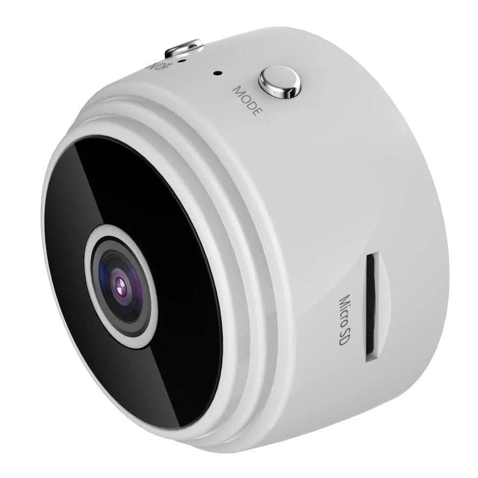A9 WIFI wireless network camera with 1080P resolution in black