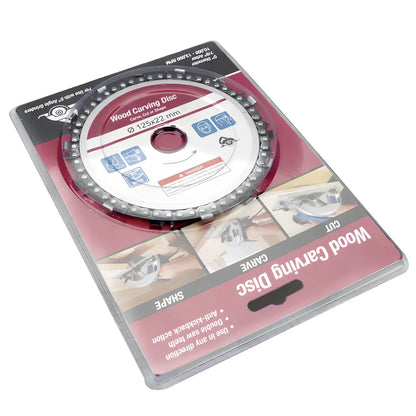 5 inch carbide angle grinder chain plate, 5mm thick for high-speed 13000 RPM metal cutting