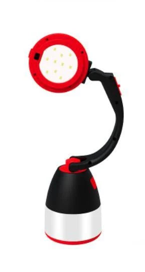 3-in-1 Multifunctional LED Table Lamp in black green, red, and blue options